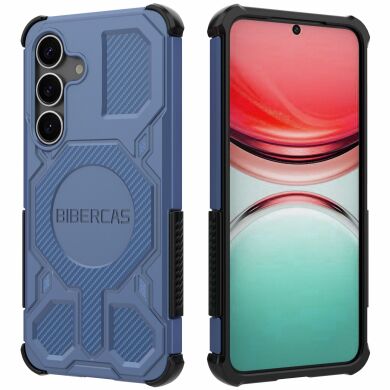 Захисний чохол Deexe Bibercas J-16 Series для Samsung Galaxy S25 (S931) - Blue