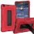 Защитный чехол Deexe Color Kickstand для Samsung Galaxy Tab A 8.0 (2019) - Red / Black