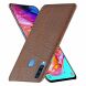 Захисний чохол Deexe Croco Style для Samsung Galaxy A20s (A207) - Brown