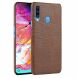 Захисний чохол Deexe Croco Style для Samsung Galaxy A20s (A207) - Brown