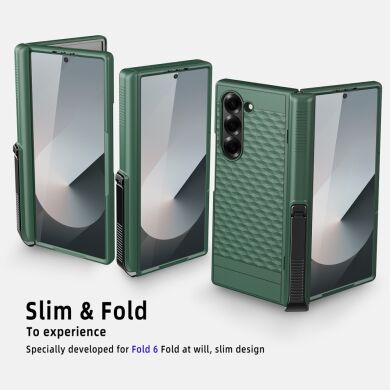 Защитный чехол Deexe Cube для Samsung Galaxy Fold 6 - Gold