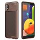 Защитный чехол Deexe Fusion для Samsung Galaxy A01 Core (A013) - Brown. Фото 1 из 11
