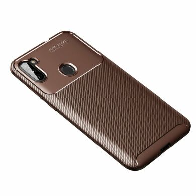 Захисний чохол Deexe Fusion для Samsung Galaxy A11 (A115) - Brown