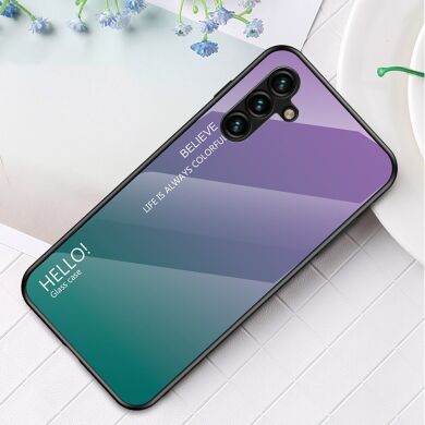 Защитный чехол Deexe Gradient Color для Samsung Galaxy A24 (A245) - Purple