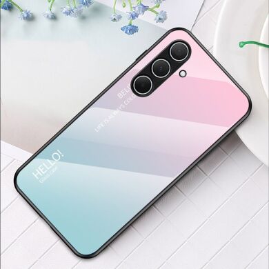 Захисний чохол Deexe Gradient Color для Samsung Galaxy A56 (A566) - Pink / Blue