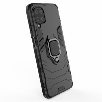 Защитный чехол Deexe Hybrid Case для Samsung Galaxy A12 (A125) / A12 Nacho (A127) - Black