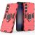 Защитный чехол Deexe Hybrid Case для Samsung Galaxy S24 FE (S721) - Red