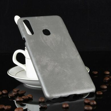 Захисний чохол Deexe Leather Back Cover для Samsung Galaxy A20s (A207) - Grey