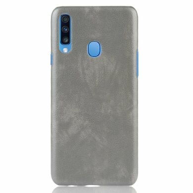 Захисний чохол Deexe Leather Back Cover для Samsung Galaxy A20s (A207) - Grey