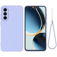 Захисний чохол Deexe Silicone Case для Samsung Galaxy A17 (A175) - Purple