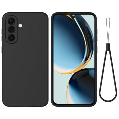 Защитный чехол Deexe Silicone Case для Samsung Galaxy A27 (A276) - Black