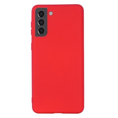 Защитный чехол Deexe Silicone Case для Samsung Galaxy S22 - Red