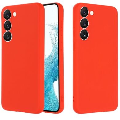 Защитный чехол Deexe Silicone Case для Samsung Galaxy S23 - Red