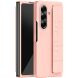 Захисний чохол Deexe Silicone Grip для Samsung Galaxy Fold 7 - Pink