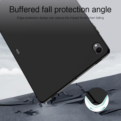 Захисний чохол Deexe Silicone Shell для Samsung Galaxy Tab S12 Plus - Black