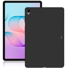 Захисний чохол Deexe Silicone Shell для Samsung Galaxy Tab S12 Plus - Black