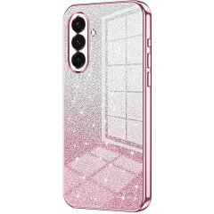 Защитный чехол Deexe Sparkles Cover для Samsung Galaxy A36 (A366) - Pink