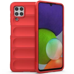 Защитный чехол Deexe Terra Case для Samsung Galaxy A22 (A225) - Red