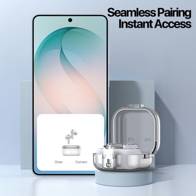 Захисний чохол Dux Ducis Seci Series для Samsung Galaxy Buds 4 / Buds 4 Pro - Transparent