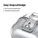 Захисний чохол Dux Ducis Seci Series для Samsung Galaxy Buds 4 / Buds 4 Pro - Transparent