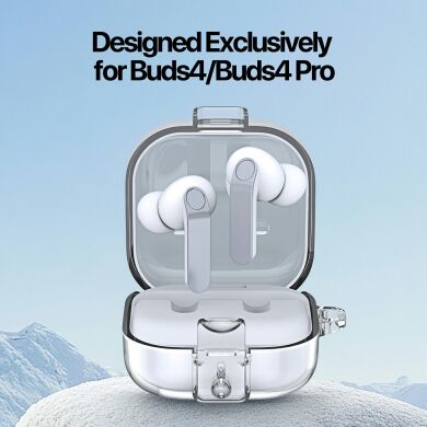 Захисний чохол Dux Ducis Seci Series для Samsung Galaxy Buds 4 / Buds 4 Pro - Transparent