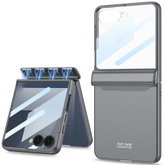 Защитный чехол GKK Magnetic Fold для Samsung Galaxy Flip 7 - Grey