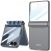 Защитный чехол GKK Magnetic Fold для Samsung Galaxy Flip 7 - Grey