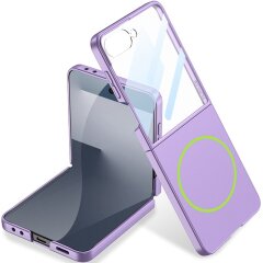 Защитный чехол GKK UltraThin Magnetic для Samsung Galaxy Flip 7 - Purple