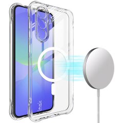 Защитный чехол IMAK Space Shield MagSafe для Samsung Galaxy A56 (A566) - Transparent