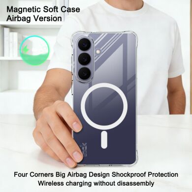 Захисний чохол IMAK Space Shield MagSafe для Samsung Galaxy S26 (S942) - Transparent
