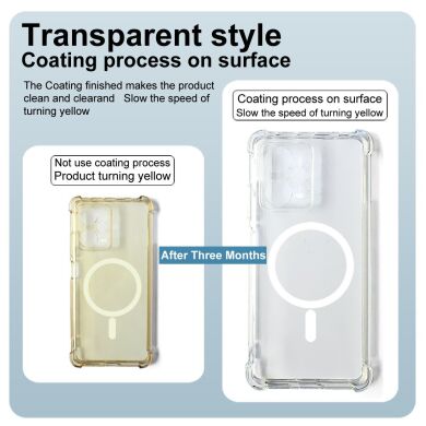 Захисний чохол IMAK Space Shield MagSafe для Samsung Galaxy S26 (S942) - Transparent
