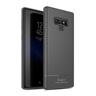Захисний чохол IPAKY Carbon Fiber для Samsung Galaxy Note 9 (N960), Grey