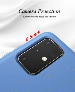 Защитный чехол IPAKY Matte Case для Samsung Galaxy S20 Plus (G985) - Cyan
