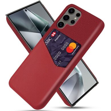 Защитный чехол KSQ Business Pocket для Samsung Galaxy S25 Ultra (S938) - Red