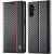 Защитный чехол LC.IMEEKE Carbon Fiber для Samsung Galaxy S24 FE (S721) - Vertical Stripe