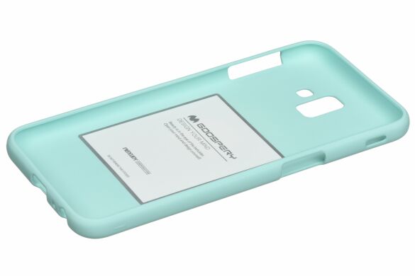 Захисний чохол MERCURY Soft Feeling для Samsung Galaxy J6+ (J610) - Mint