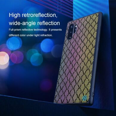 Защитный чехол NILLKIN Shining для Samsung Galaxy Note 10+ (N975) - Purple / Gold