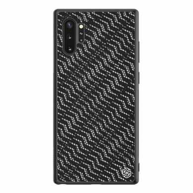 Защитный чехол NILLKIN Shining для Samsung Galaxy Note 10+ (N975) - Silver / Black