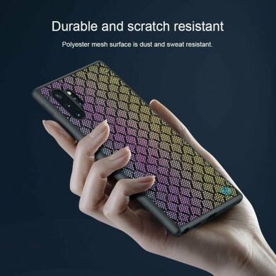 Защитный чехол NILLKIN Shining для Samsung Galaxy Note 10+ (N975) - Purple / Gold