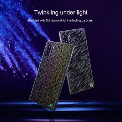 Защитный чехол NILLKIN Shining для Samsung Galaxy Note 10+ (N975) - Purple / Gold