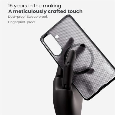 Захисний чохол NILLKIN Super Frosted Shield Pro Magnetic для Samsung Galaxy S26 FE - Transparent Black