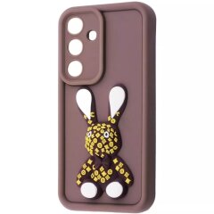 Защитный чехол Pretty Things Case для Samsung Galaxy A16 (A165) - Brown / Rabbit
