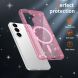 Захисний чохол Reframe Sparkle MagSafe для Samsung Galaxy S26 - Transparent Pink