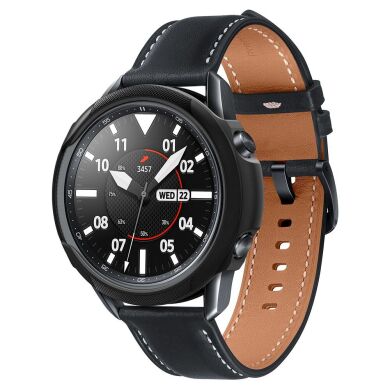 Защитный чехол Spigen (SGP) Liquid Air Case для Samsung Galaxy Watch 3 (45mm) - Black