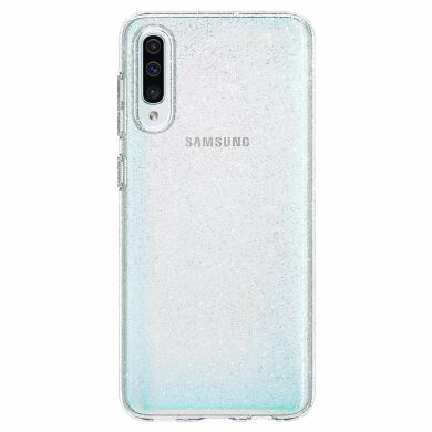 Захисний чохол Spigen (SGP) Liquid Crystal Glitter для Samsung Galaxy A50 (A505) - Crystal Quartz
