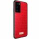 Захисний чохол SULADA Crocodile Style для Samsung Galaxy Note 20 (N980) - Red