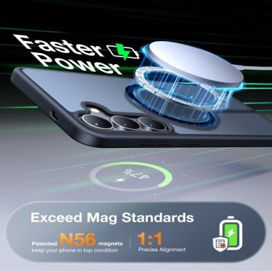 Захисний чохол TORRAS Guardian-Mag (with MagSafe) для Samsung Galaxy S26 - Clear