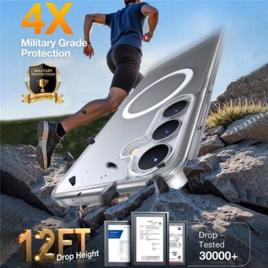 Захисний чохол TORRAS Guardian-Mag (with MagSafe) для Samsung Galaxy S26 - Clear