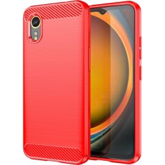 Защитный чехол UniCase Carbon для Samsung Galaxy Xcover 7 (G556) - Red