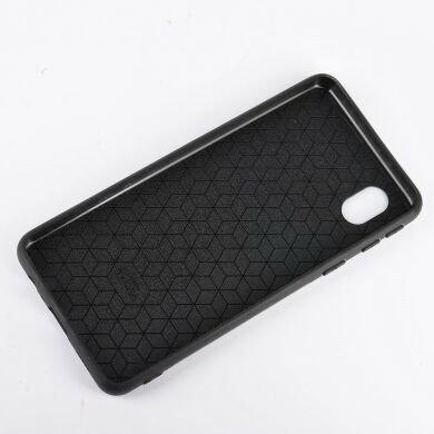 Защитный чехол UniCase Leather Series для Samsung Galaxy A01 Core (A013) - Black